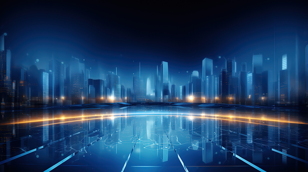 千庫網(wǎng)_藍(lán)色城市背景商務(wù)科技背景20_背景編號6481042